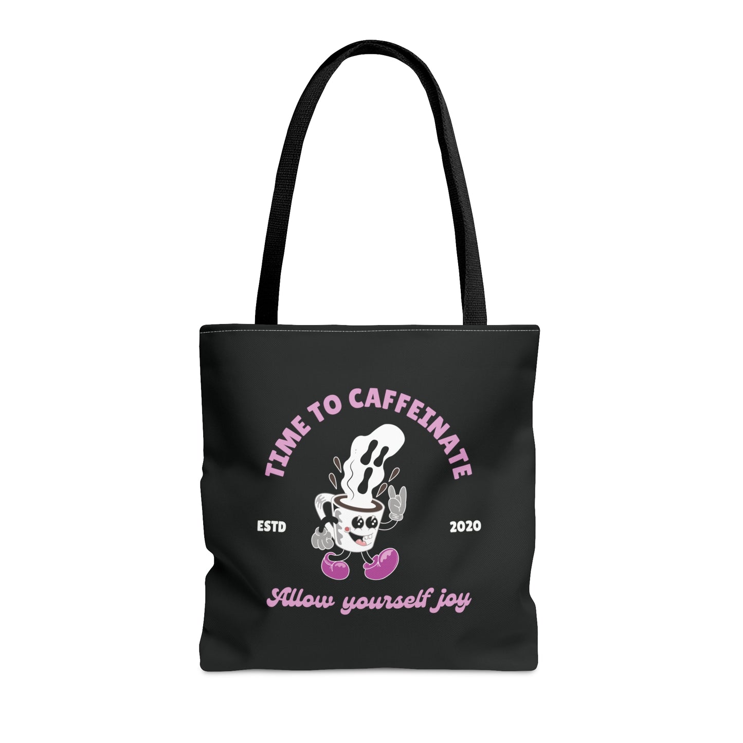 Time to caffeinate tote